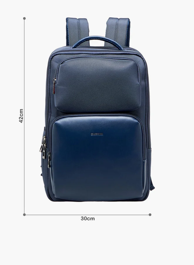 دوتشيني Men Textured Backpack